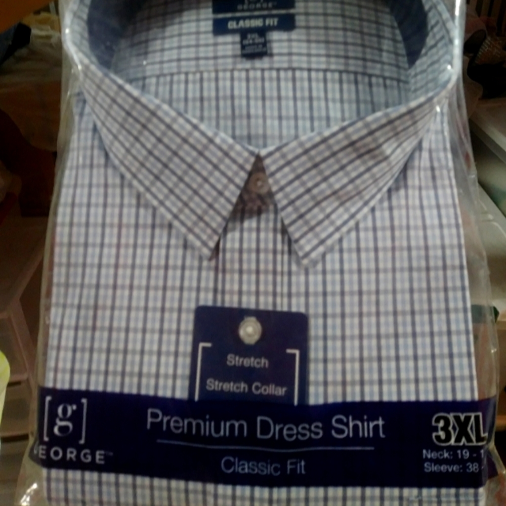 George Men's Premium Dress Shirt